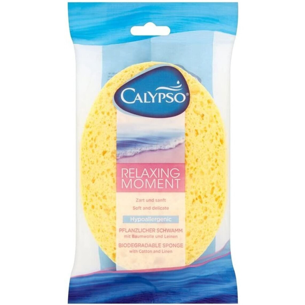 Calypso Natural Relaxing Moment Soft & Delicate Bath Sponge (pack of 10)