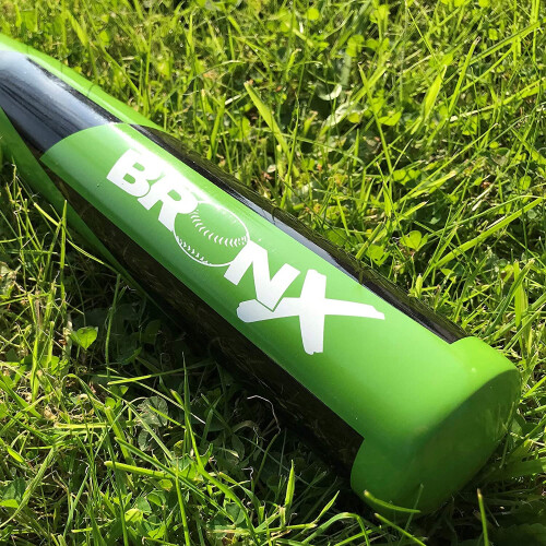 Bronx Aluminium Baseball Bat - Green / Black, 34" 2