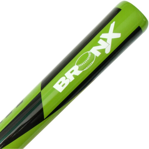 Bronx Aluminium Baseball Bat - Green / Black, 34" 1