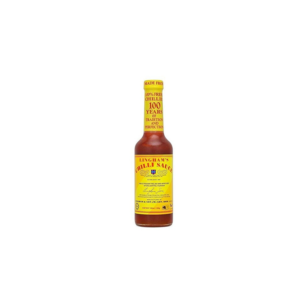 Lingham's Chilli Sauce (280ml) - Pack of 2