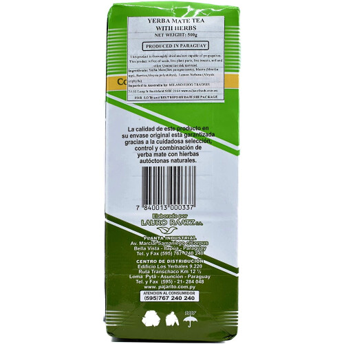 Pajarito Hierbas 500g 2