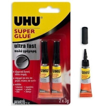 UHU Super Glue 3g (Pack of 2)