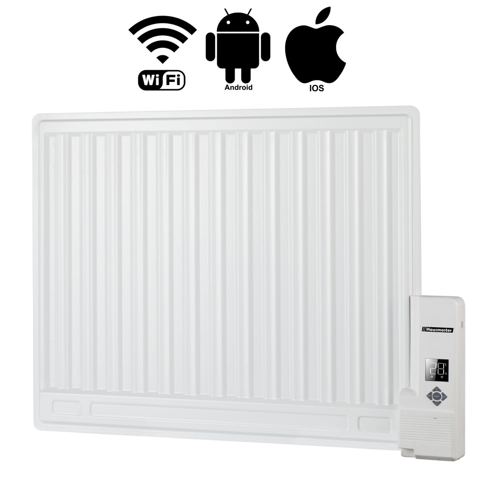 Hausmaster WiFi Smart Oil Filled Panel Radiator 600W - Wall Mounted