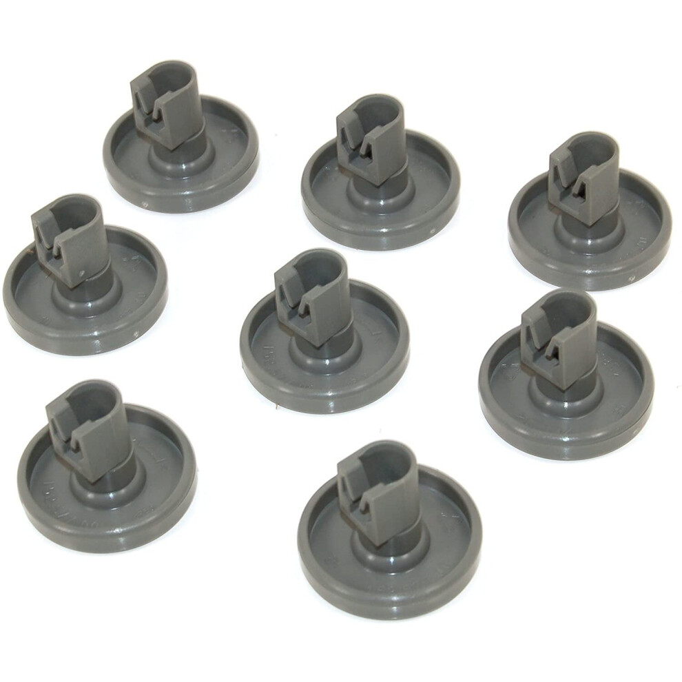 Zanussi Dishwasher Lower Basket Wheel Pack Of 8. Genuine part number 50286965004