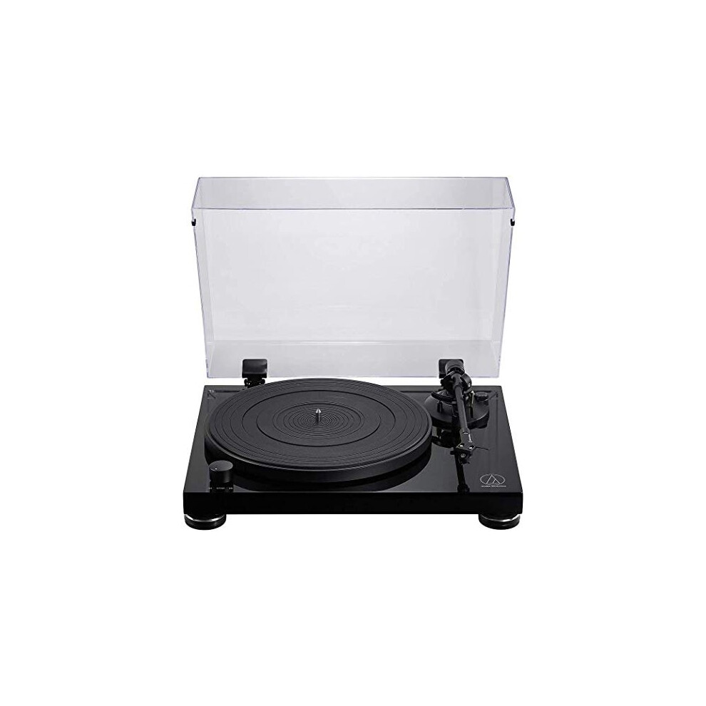 Audio-Technica AT-LPW50PB Manual Belt Drive Turntable - Piano Black