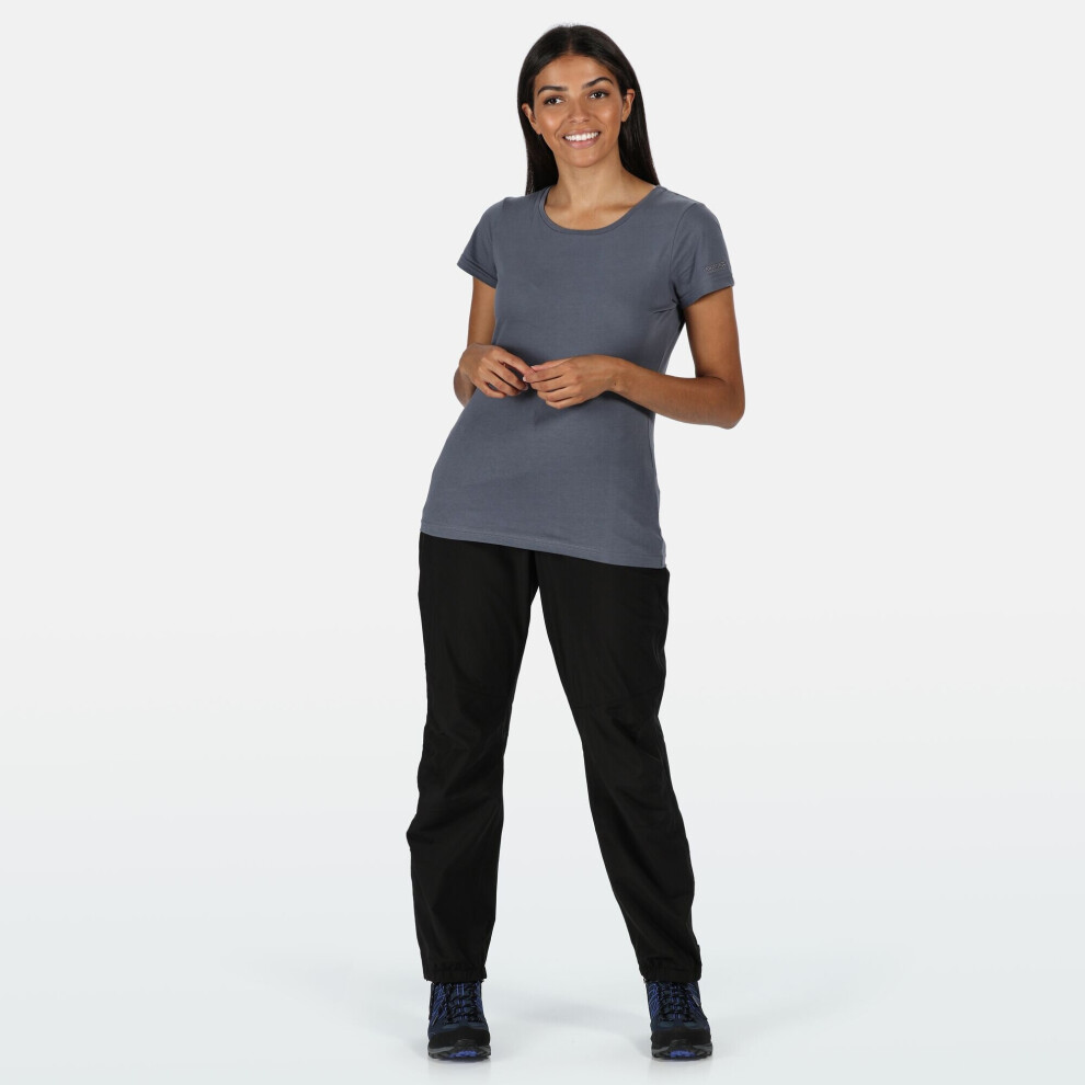 Regatta Women's Black Highton Stretch Overtrousers, Sports Direct - Image 6
