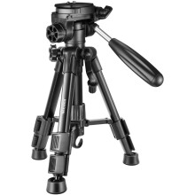 Neewer Mini Travel Tabletop Camera Tripod 24 inches/62cm, Lightweight and Portable Aluminum with 3-Way Swivel Pan Head for DSLR Camera,Smartphones,DV