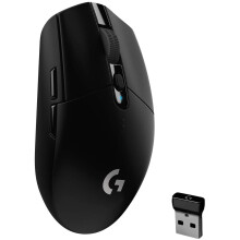 Logitech G305 LIGHTSPEED Wireless Gaming Mouse, HERO 12K Sensor, 12,000 DPI, Lightweight, 6 Programmable Buttons, 250h Battery Life, On-Board Memory,