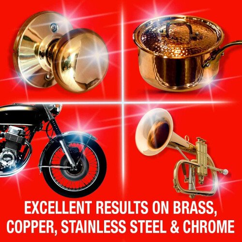 Brasso Metaalpoets Wadding 75g