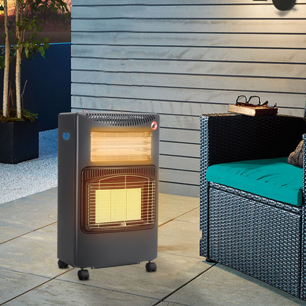 Portable Indoor Heater 4.2kw Home Butane Calor Gas Heating Regulator&Hose Mobile