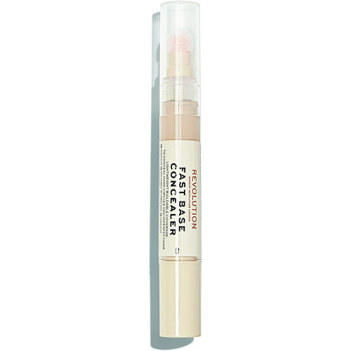 Makeup Revolution, Fast Base Concelear, Under-Eye Concealer Pen, C 3, 4.5 ml