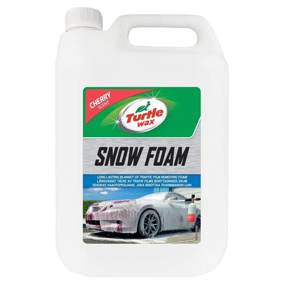 Turtle Wax 53111 Snow Foam Thick Car Shampoo & Wash 5L 5010322531026