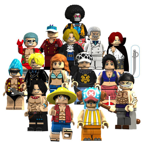 Luffy minifigure best sale