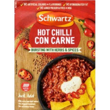 Schwartz Chilli Con Carne Hot Recipe Mix (41g) - Pack of 6