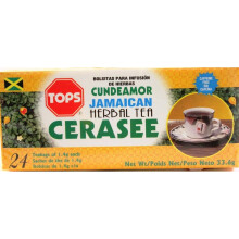 Tops Jamaican Cerasee Herbal Tea 33.6g (24 Tea Bags)