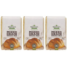 Wright's Baking Mixed Grain Bread Mix 500g (Pack of 3)