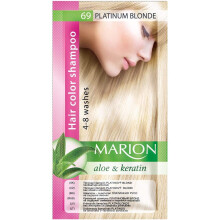 Marion Hair Color Shampoo in Sachet Lasting 4-8 Washes - 69 – Platinum Blonde