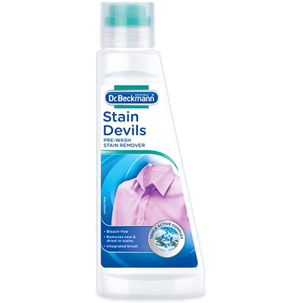 Dr Beckmann Stain Devils Pre-Wash Bleach Free Stain Remover (250ml)