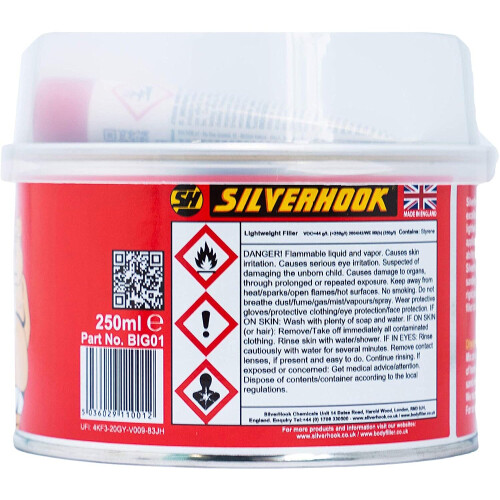 SILVERHOOK BIG01 Filler, 250-Millilitre 2