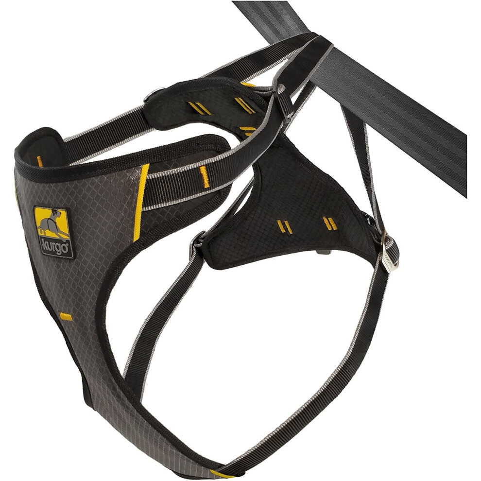 Photos - Dog Clothing Kurgo Vehicle Safety Harness for Dogs, Universal Seat-Belt Attachment via Integrated Loops - Suitable for Medium Sized Breed