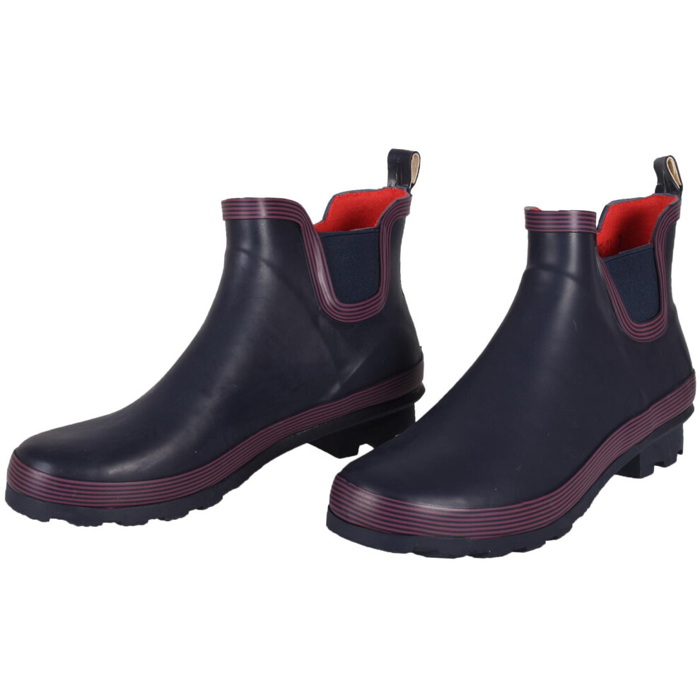 (6) Women Ankle Wellington Boots Chelsea Shoes