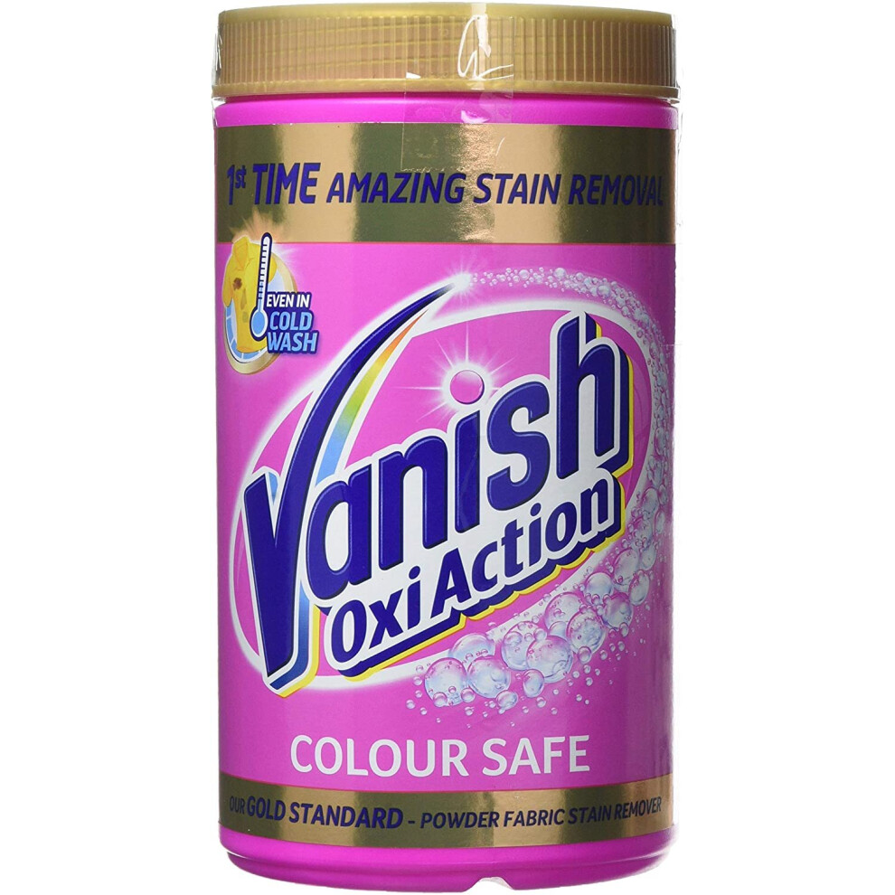 Vanish Gold Oxi Action Colour Safe Powder Fabric Stain Remover, 1.5Kg
