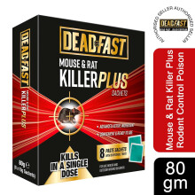 (8 Sachets) Deadfast Mouse Killer Poison Sachets, 8 or 15 pcs