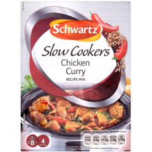 Schwartz Slow Cooker Chicken Curry Recipe Mix (33g) - Pack of 2