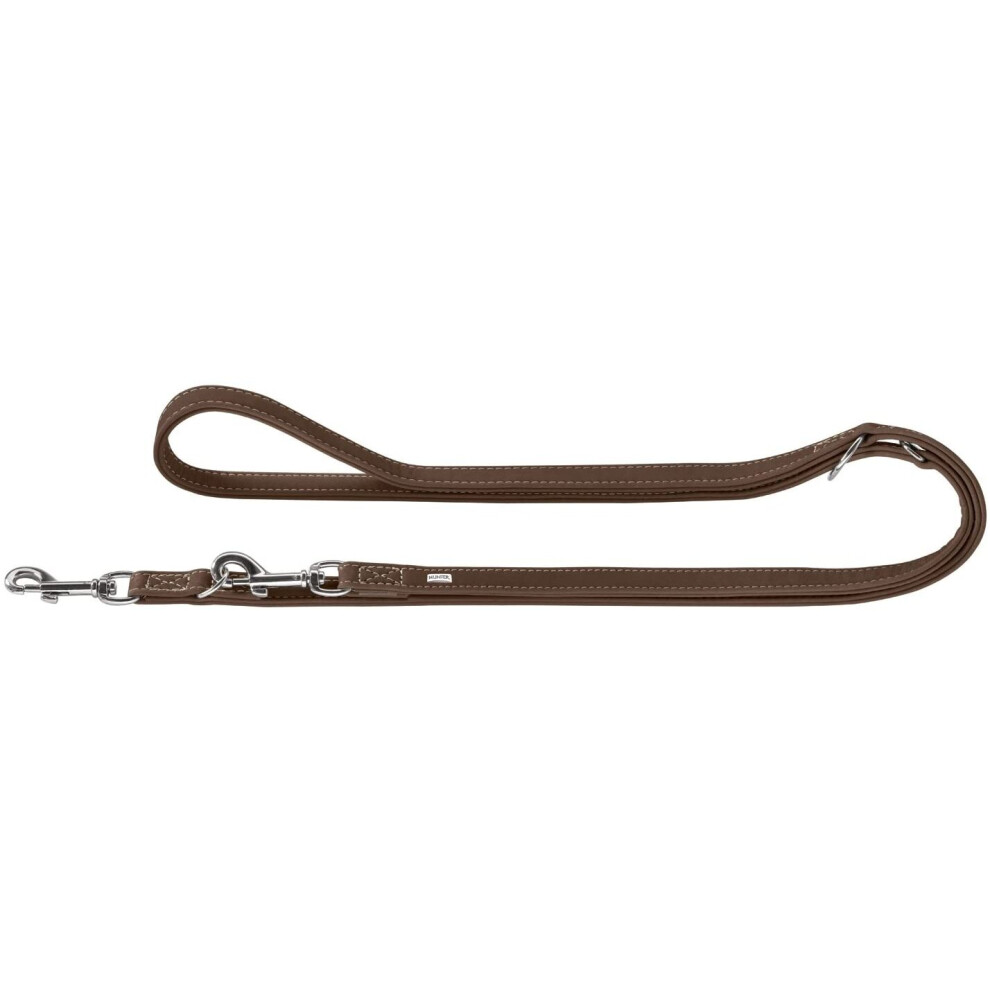 HUNTER Training Leash for Dogs Hunting, 200 x 18 cm, Brown