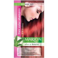 Marion Hair Color Shampoo in Sachet Lasting 4-8 Washes - 65 – Red Wine