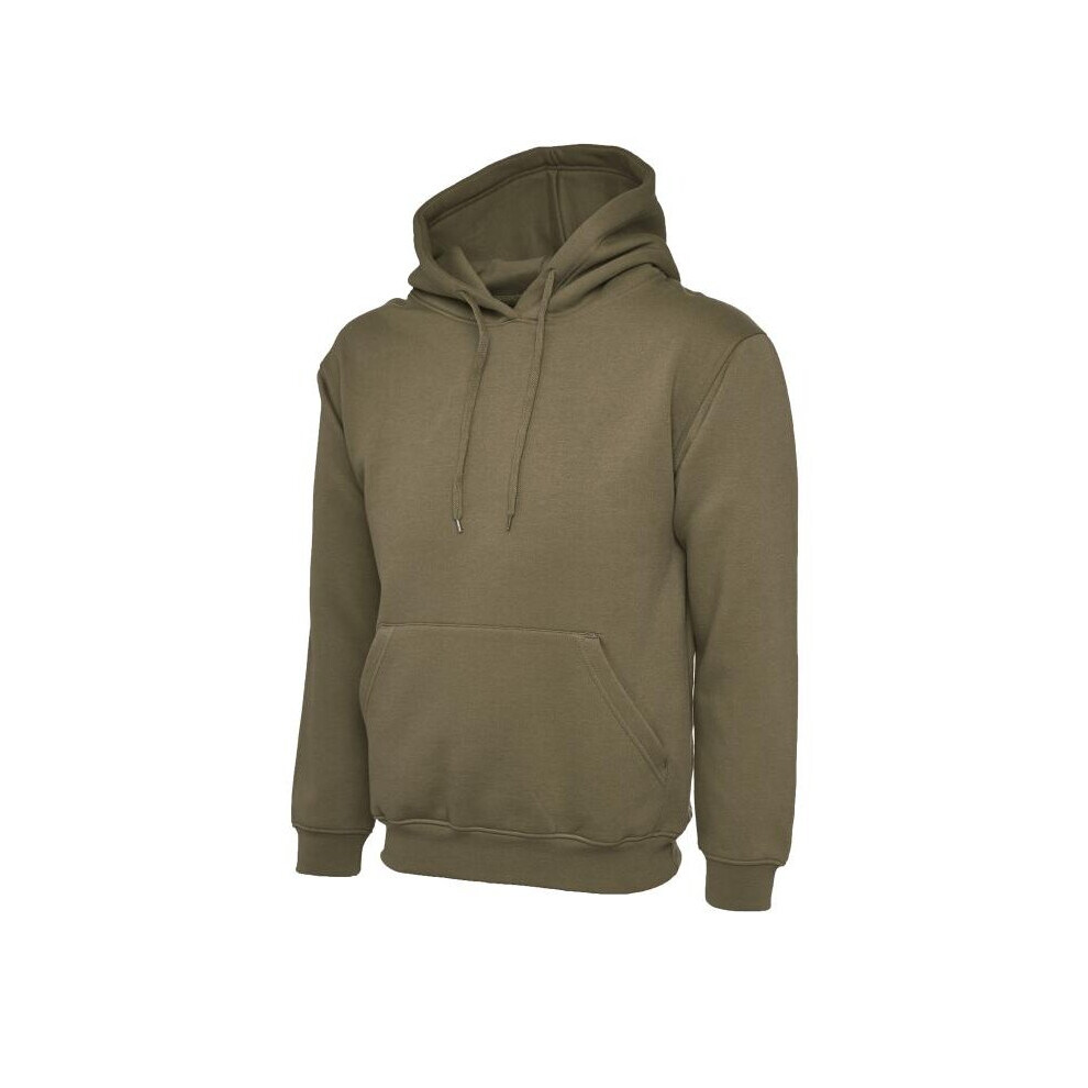 (Miltary Green, M) Unisex Pullover Hoodie Classic Hooded Sweatshirt