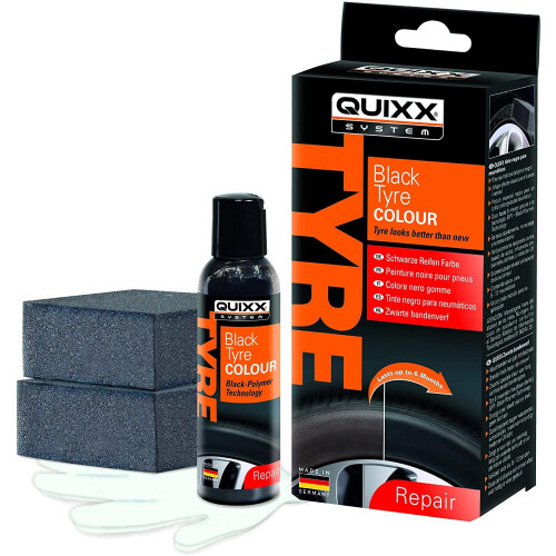 Quixx 20475 Black Tyre Colour 75ml