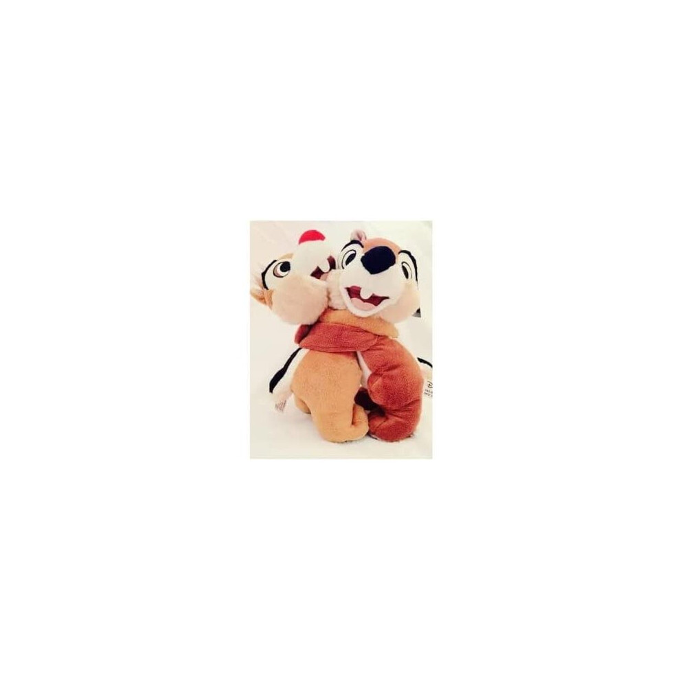 Disney Chip And Dale Hugging Soft Plush Dolls New Tagged