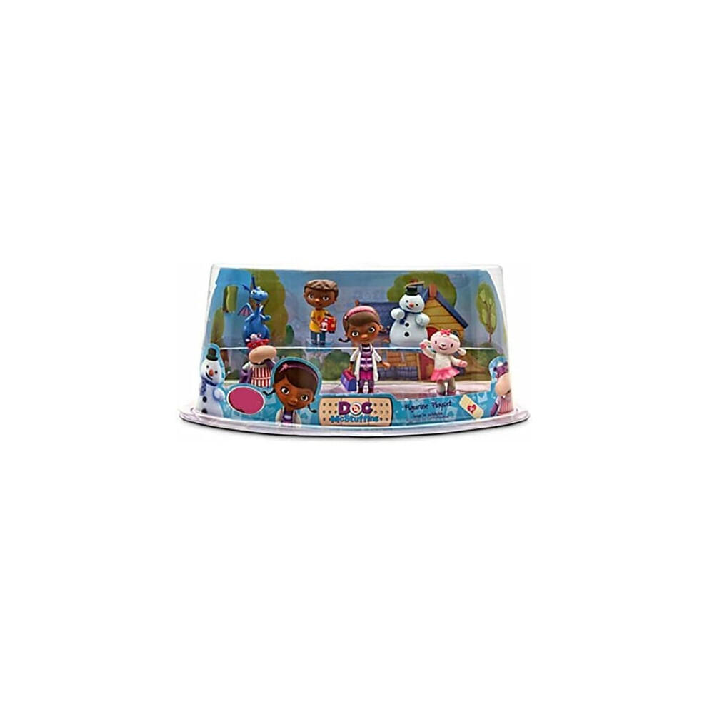 Disney Doc Mcstuffins Figure Play Set New Lambie Stuffy Chilly