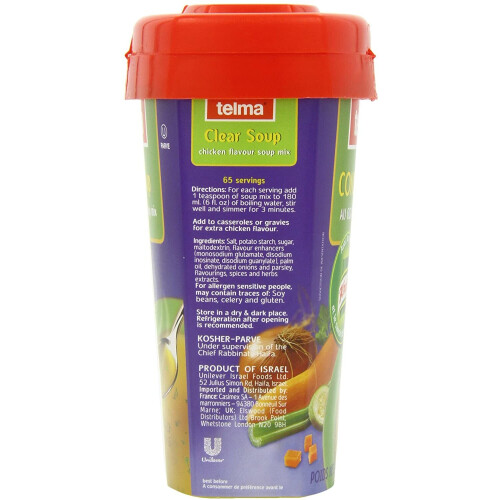Telma Clear Soup Tubs, 400g 1
