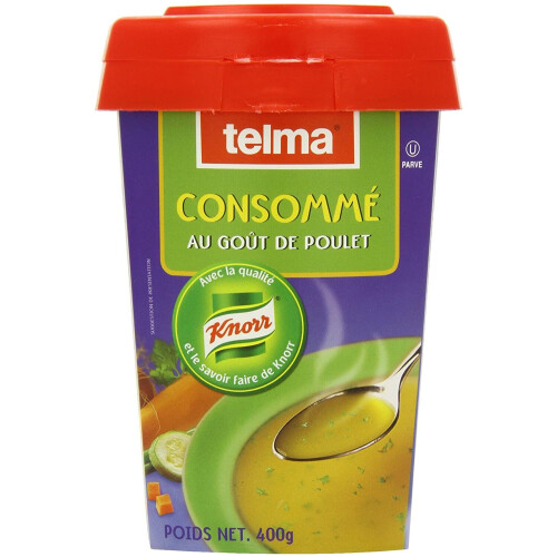 Telma Clear Soup Tubs, 400g 2