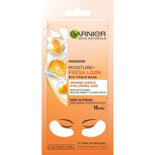 Garnier Moisture Fresh Look Eye Mask 1 Pair Orange
