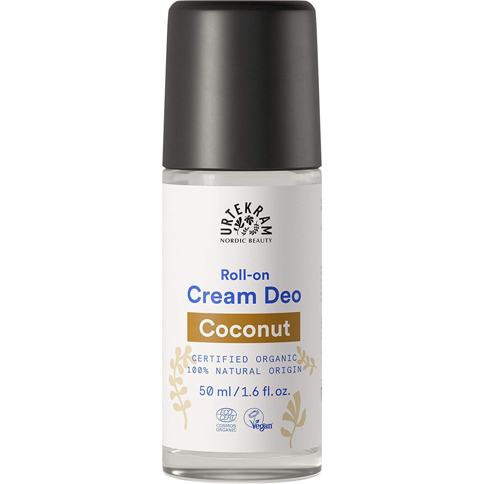 Urtekram Deodorant, Coconut Cream, 50 Ml