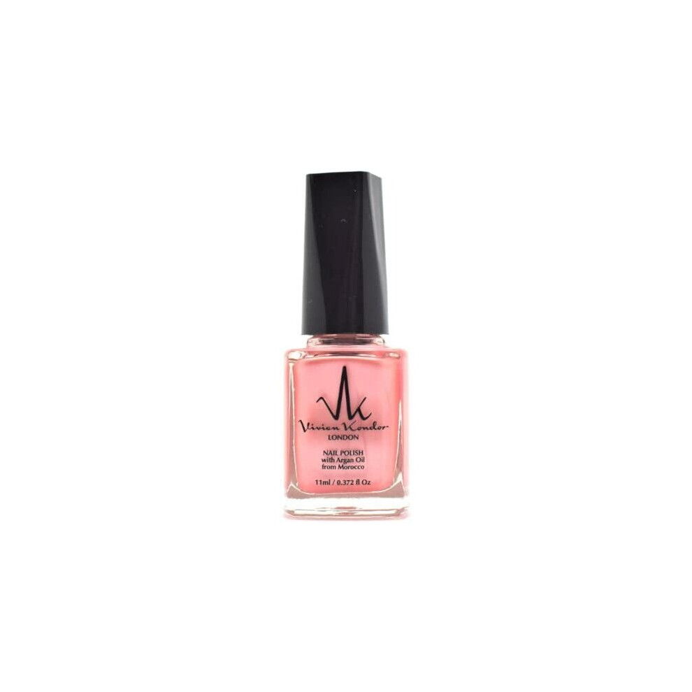 Vk Vivien Kondor London Vivien Kondor Argan Care Nail Polish Cl18 Pearly Pink 11 Ml