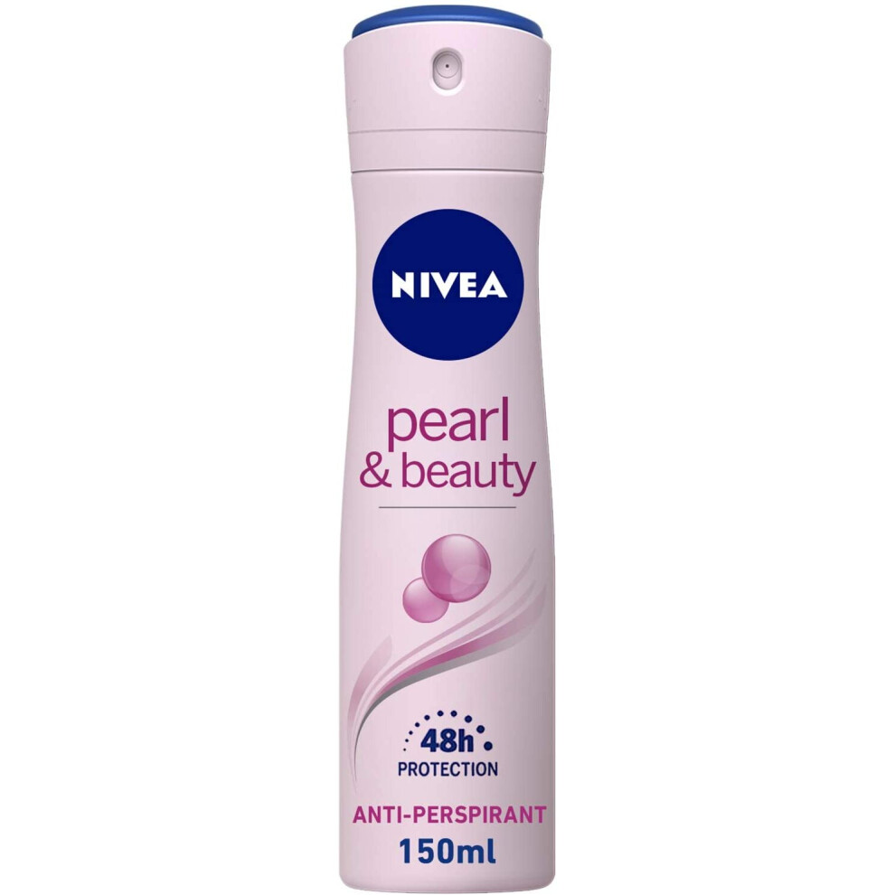 Nivea Pearl and Beauty 48h Anti-Perspirant Deodorant, 150ml