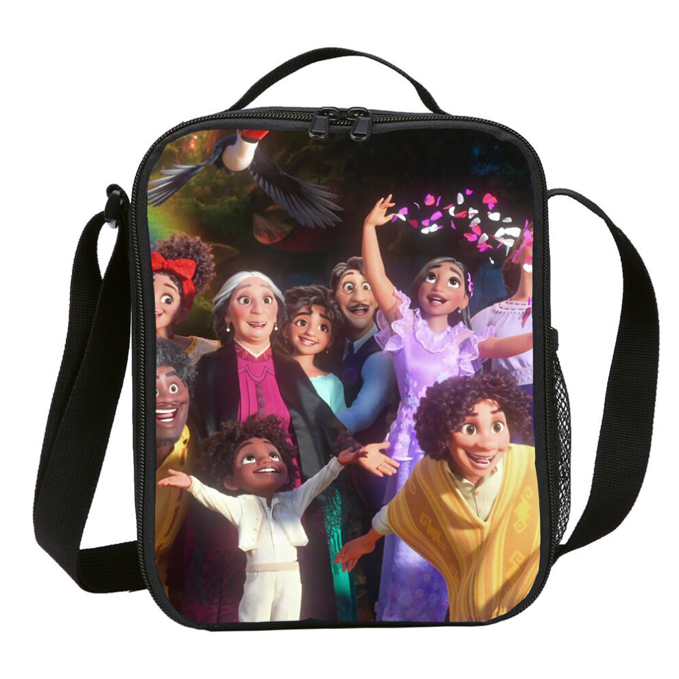 (8) Encanto Thermal Insulated Cooler Lunch Bags School