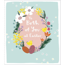 Wonderful Easter Both Of You At Easter Greeting Card Easter Greetings Cards