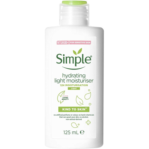 Simple Hydratant Léger Simple, 125 ml