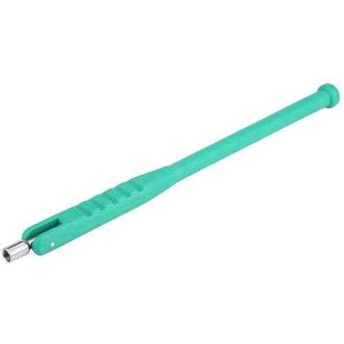 Tire Valve Puller Tool Tire Valve Stem Puller with Valve Core Tool Built in，No Scratch Tire Valve Core Puller Green