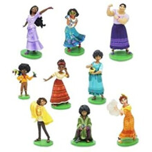 Encanto Deluxe Figurine Playset. Mirabel, Dolores, Camilo, Bruno
