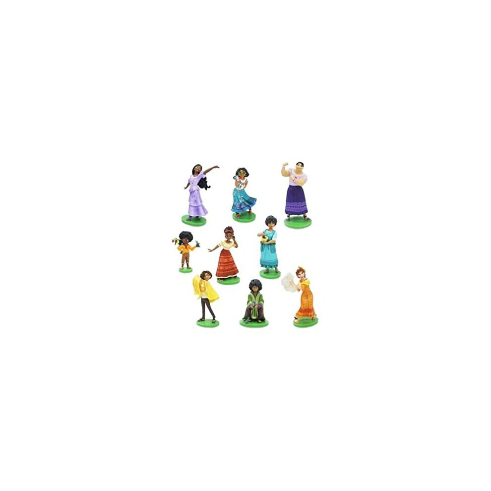 Disney Encanto Deluxe Figurine Playset. Mirabel, Dolores, Camilo, Bruno