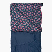 Sleepline Camping Sleeping Bag | Floral Blue | 2 Season | Single