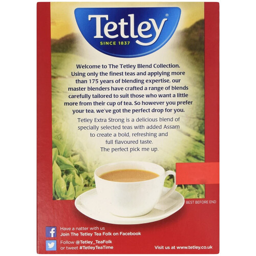 Tetley Extra Strong Tea Bags 75S 237G 1