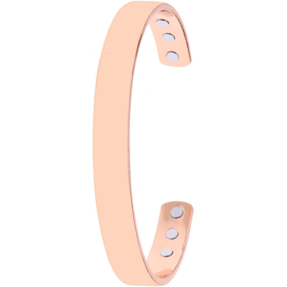 ENET Bracelet Pure Copper Magnetic Therapy Arthritis Pain Relief Bangle