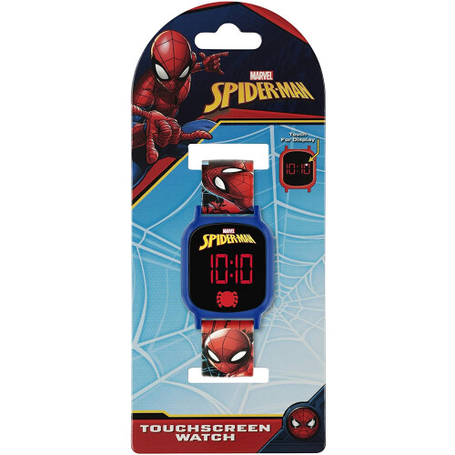 Spiderman Spiderman Boy's Digital Quartz Watch with Silicone Strap SPD4602 2